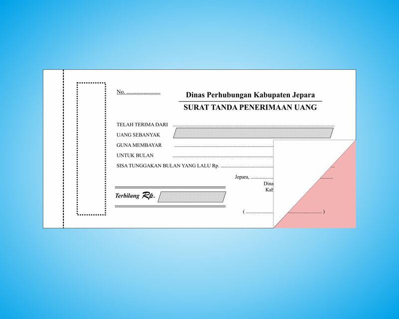 Buku Kwitansi Dishub