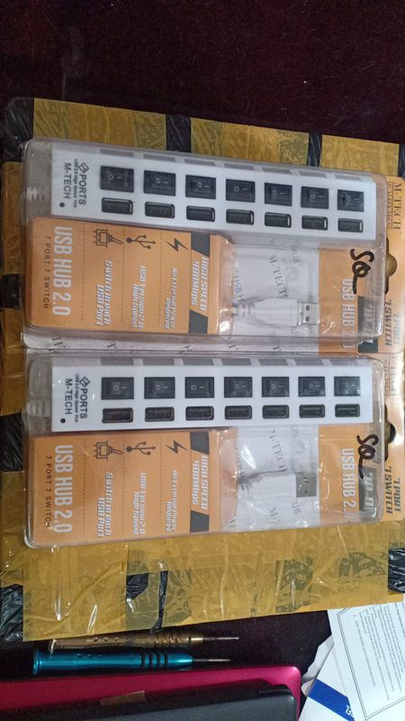 M-TECH Usb 2.0 High Speed Hub 7 ports