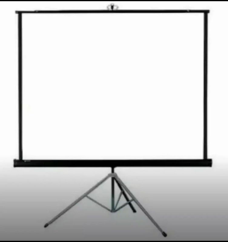 LAYAR PROYEKTOR TRIPORT 84INCH