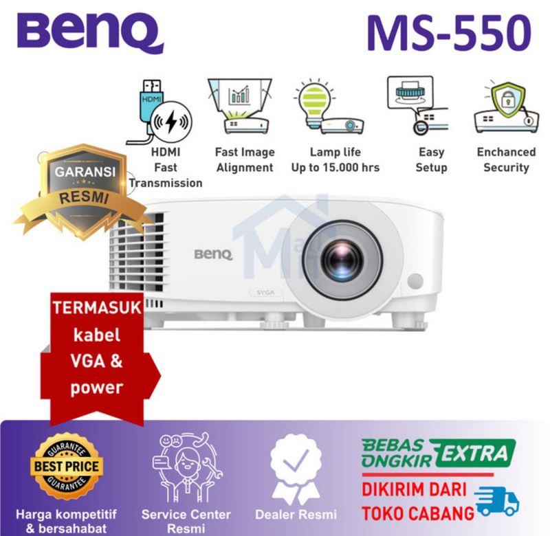 Proyektor Benq Ms550