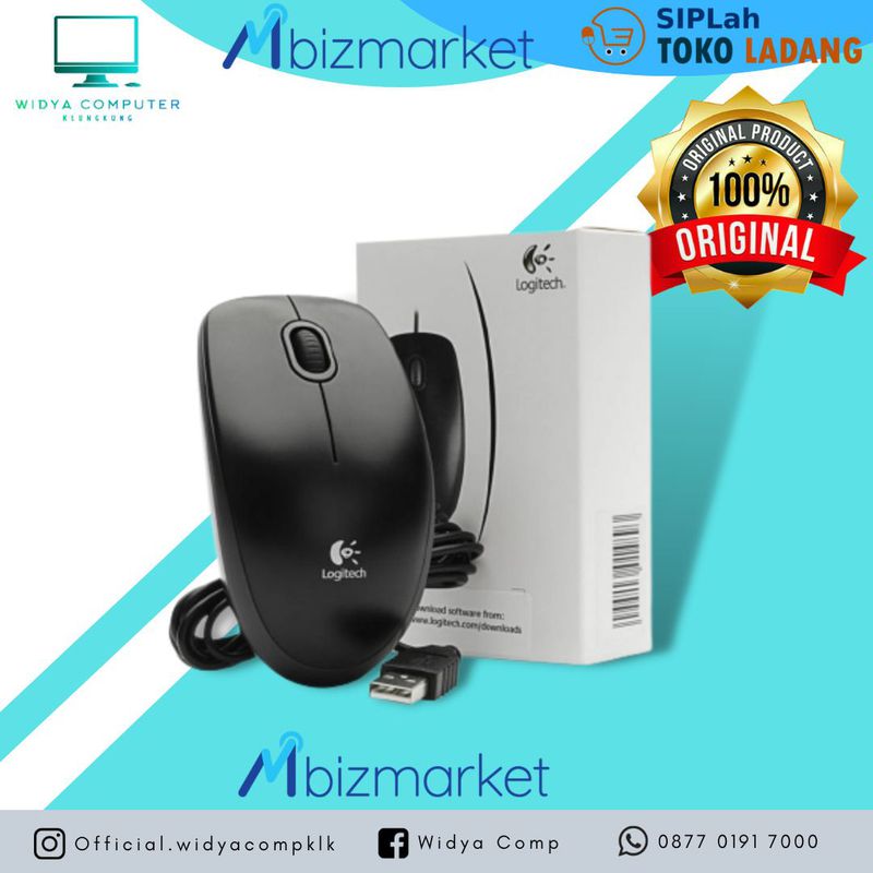 Mouse Logitech USB B100