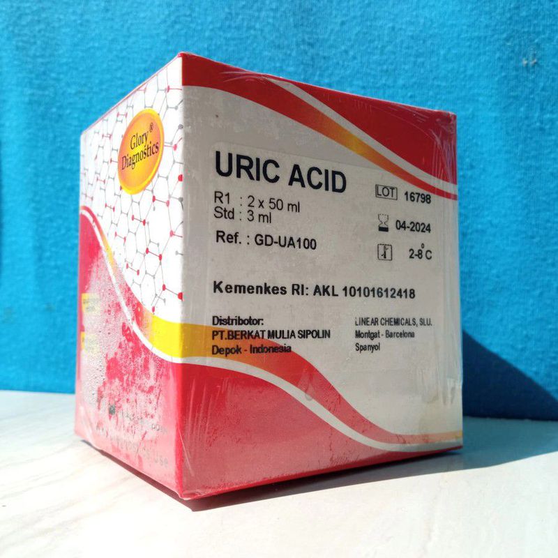 Reagen Uric Acid 2×50 Ml Glory Diagnostics