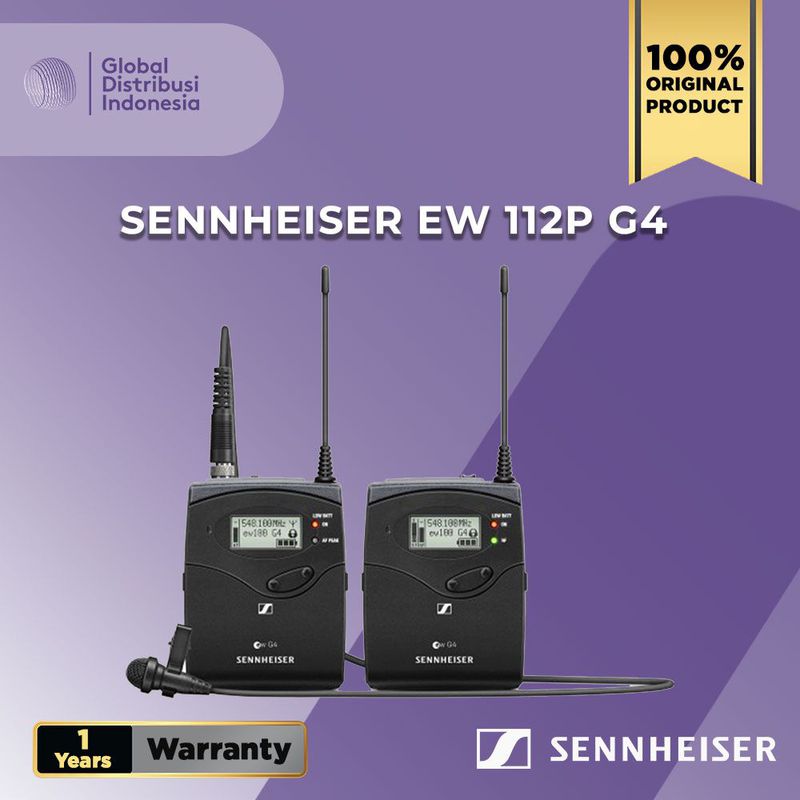 SENNHEISER EW 112P G4-C Camera Lavalier ME 2 Set