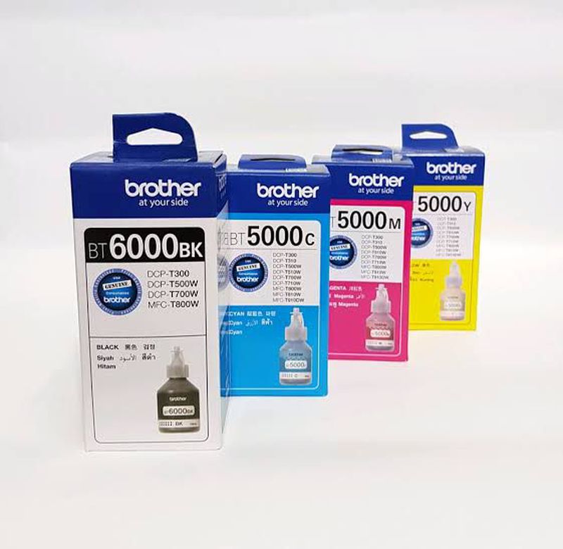 Brother BT5000Y Cartuccia D'Inchiostro Originale Giallo | Alta Resa 5000 Pagine | Compatibile Con DCP T300, DCP T500W, DCP T700W