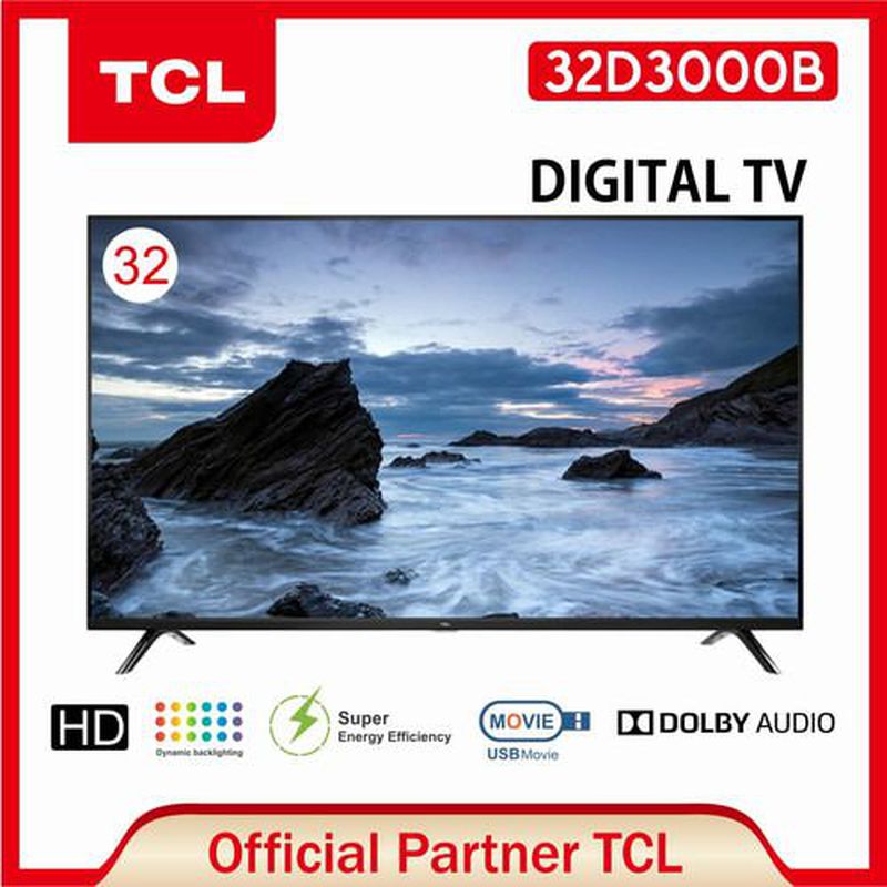 TV LED TCL 32D3000B DIGITAL