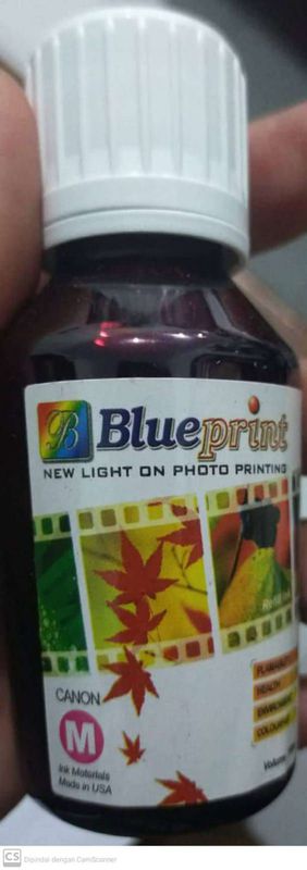 Tinja Inkjet Printer botol - Blue Print - 100 ml - Bewarna- - Kuning