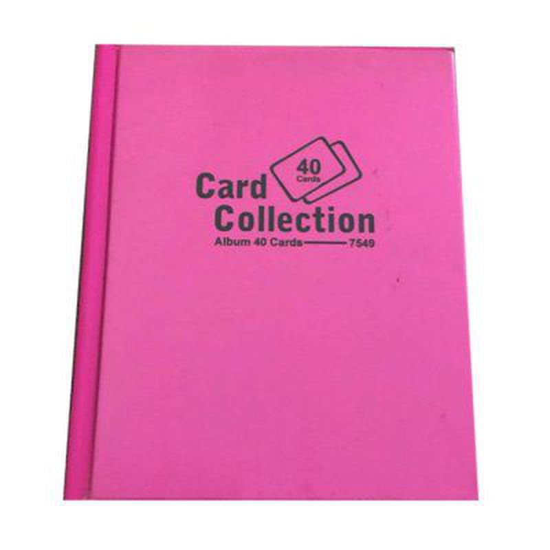 CARD COLLECTION ALBUM 40 CARDS 7549 (ATK) Hijau