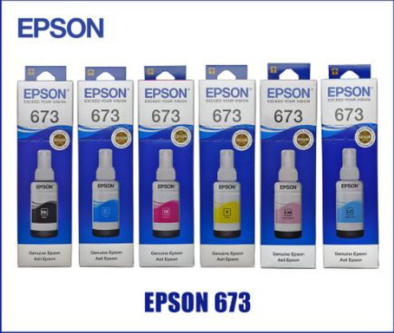 Tinta Epson 673 Original - Light Cyan