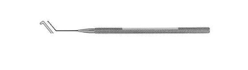 IOL-hook, SINSKEY, angled, 0,2 mm
