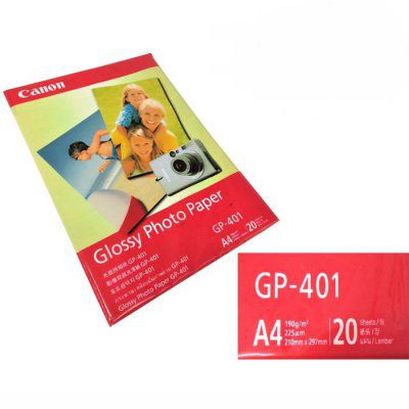 CANON GLOSSY PHOTO PAPER A4 GP401 (ATK)
