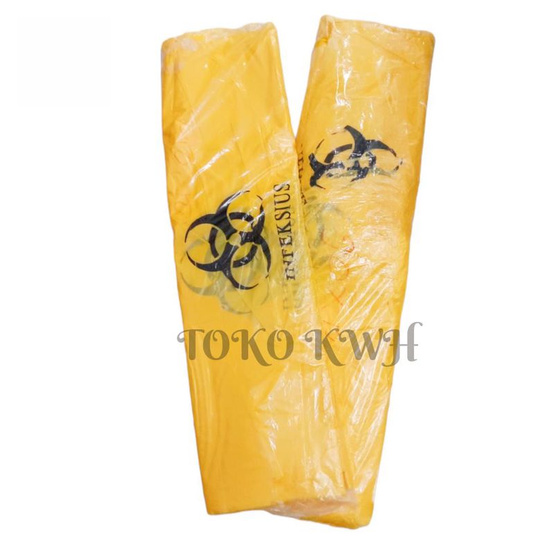 90 x 120 cm KANTONG PLASTIK SAMPAH MEDIS INFEKSIUS