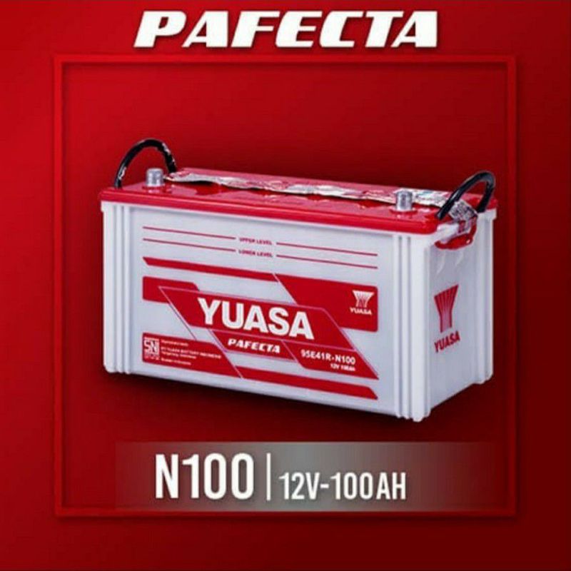 Accu Basah YUASA N100 AH - 12 Volt