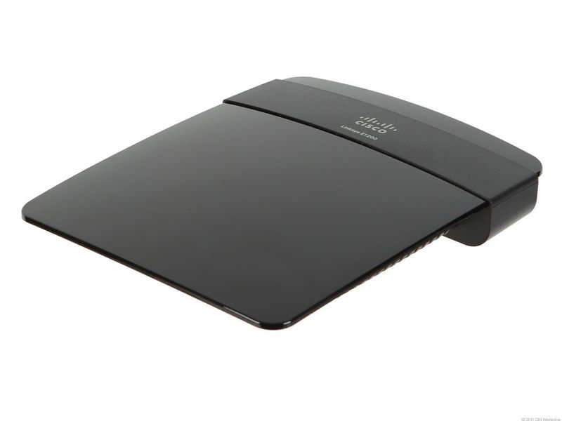 LINKSYS E1200 N300 WIFI ROUTER - Hitam