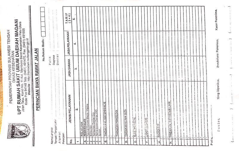 CETAKAN FORMULIR SURAT RUJUKAN BALIK