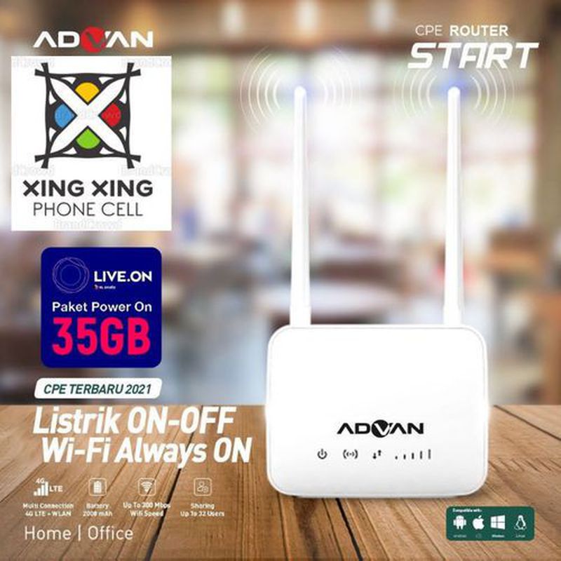 CPE ROUTER ADVANCE CPE 20 ROUTER CPE START4G LITE + WLAN