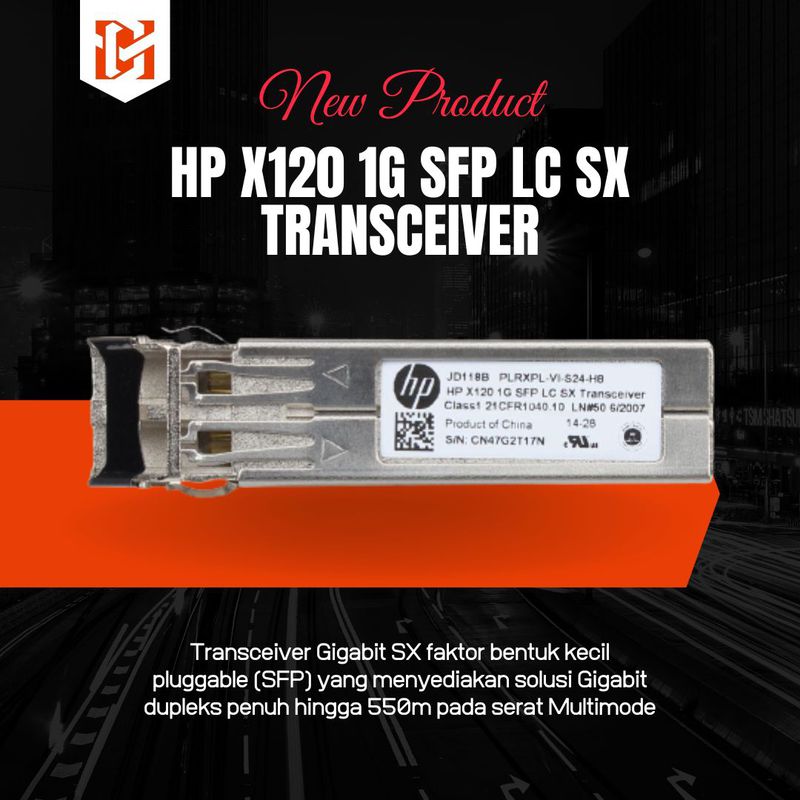 HP JD119B X120 1G SPF LC LX Transceiver - Online at Best Price in