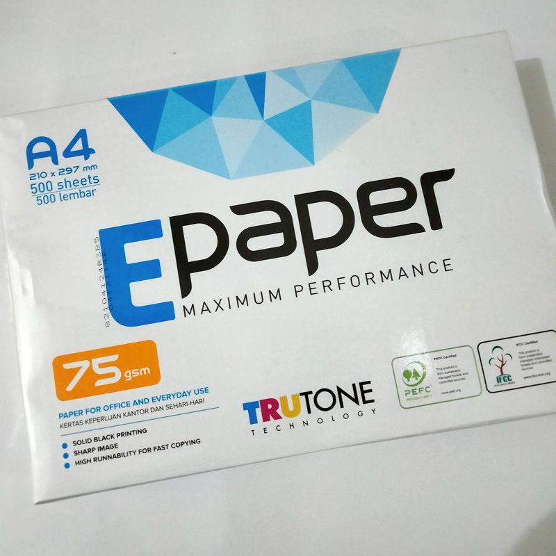 EPAPER HVS A4 75GR (ISI 5 RIM)
