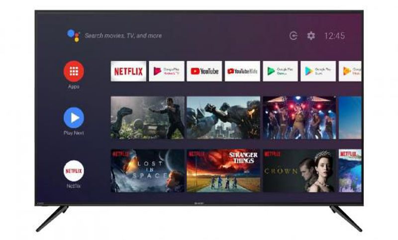 LED TV 70 Inch Sharp 4K UHD Android TV 4T-C70CK3