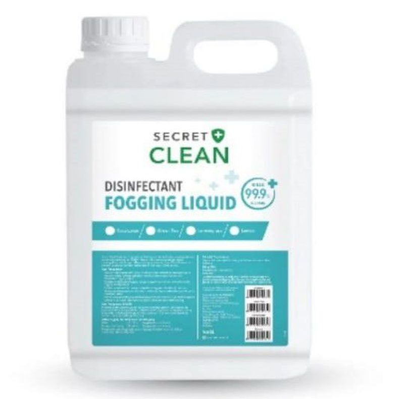 Secret Clean Desinfectan Fogging Liquid 5 Liter