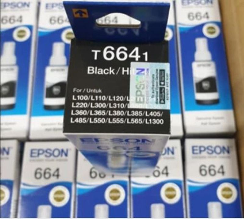 Tinta Printer Epson T6641 Hitam 9911