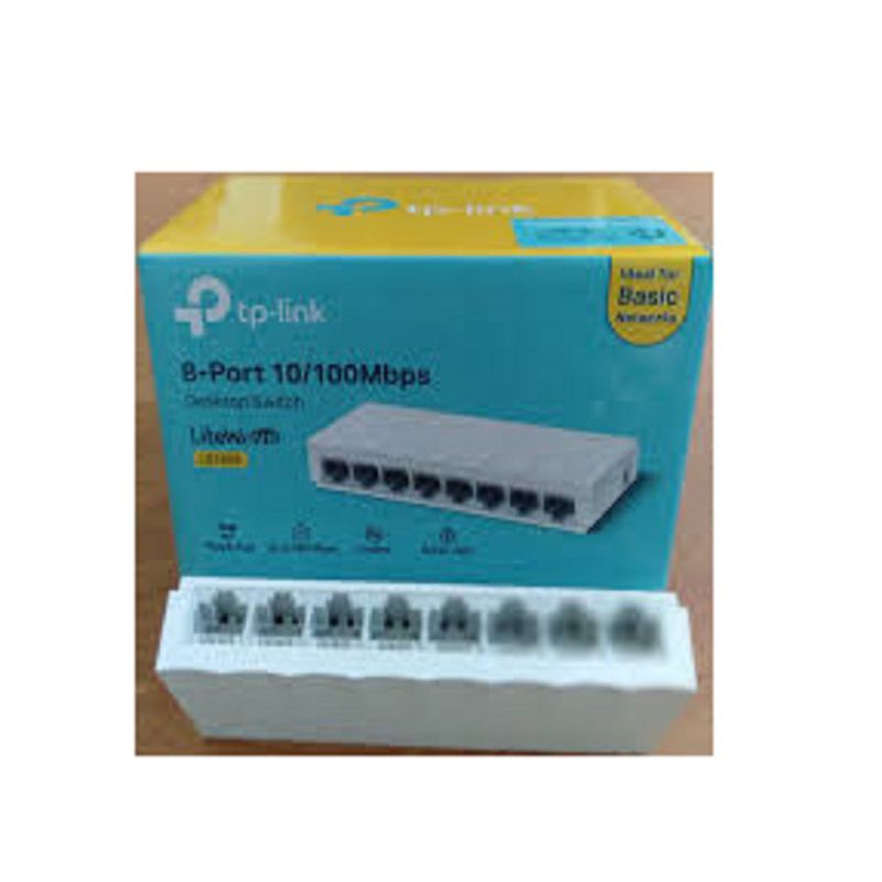 TP-Link 8-Port 10/100Mbps Desktop Switch TL-SF1008D