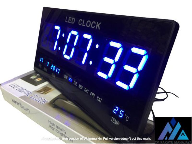 Jam Dinding Digital LED