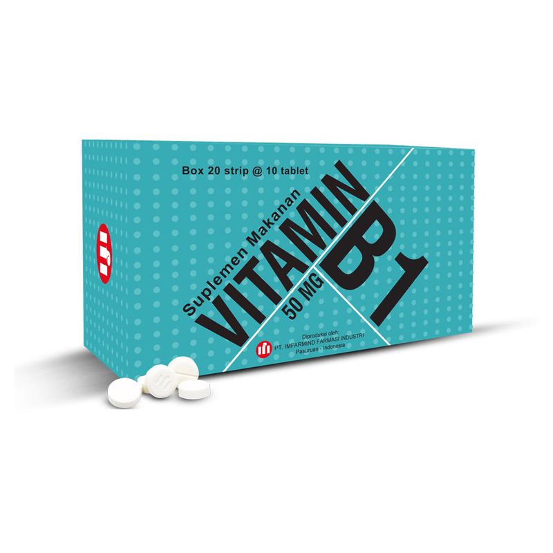 VITAMIN B1 (THIAMIN HCL) 50 MG (IMFARMIND)