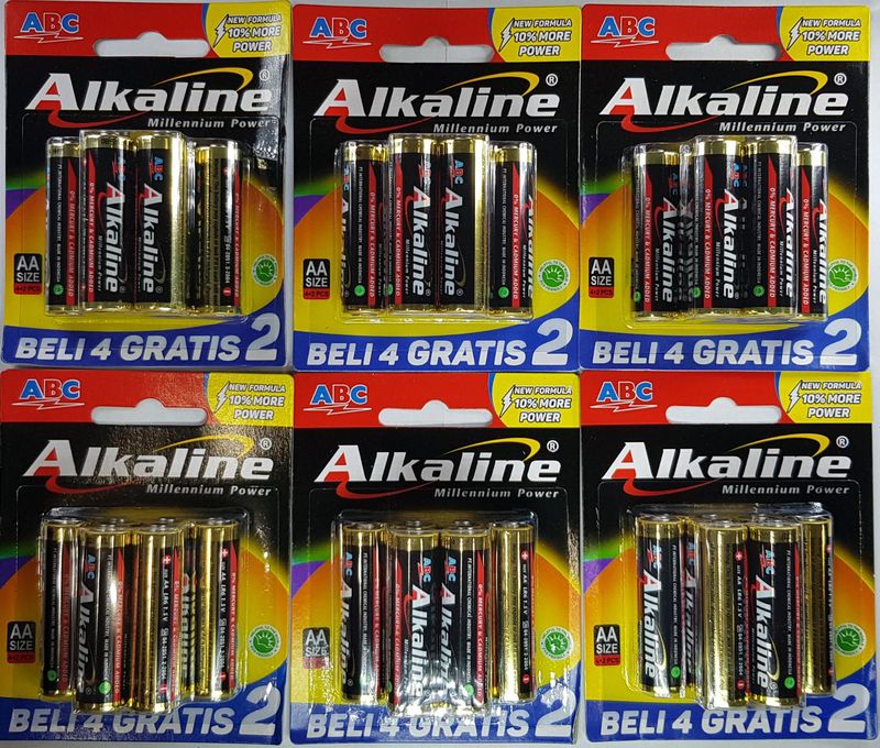 Baterai Aa Alkaline Isi 42