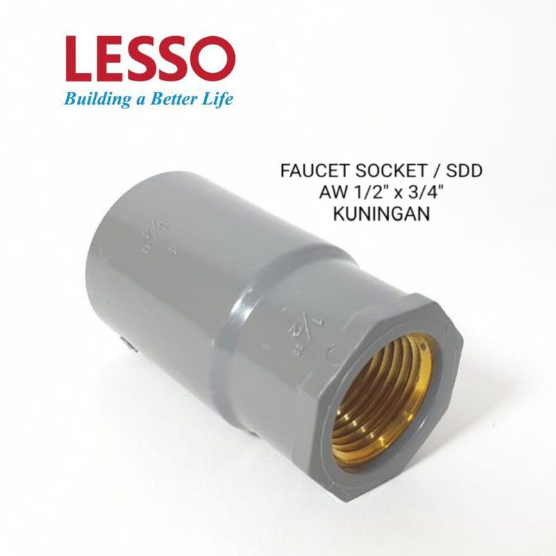 Lesso Faucet Socket / SDD AW 1/2