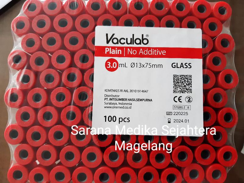 Tabung vacutainer Plain
