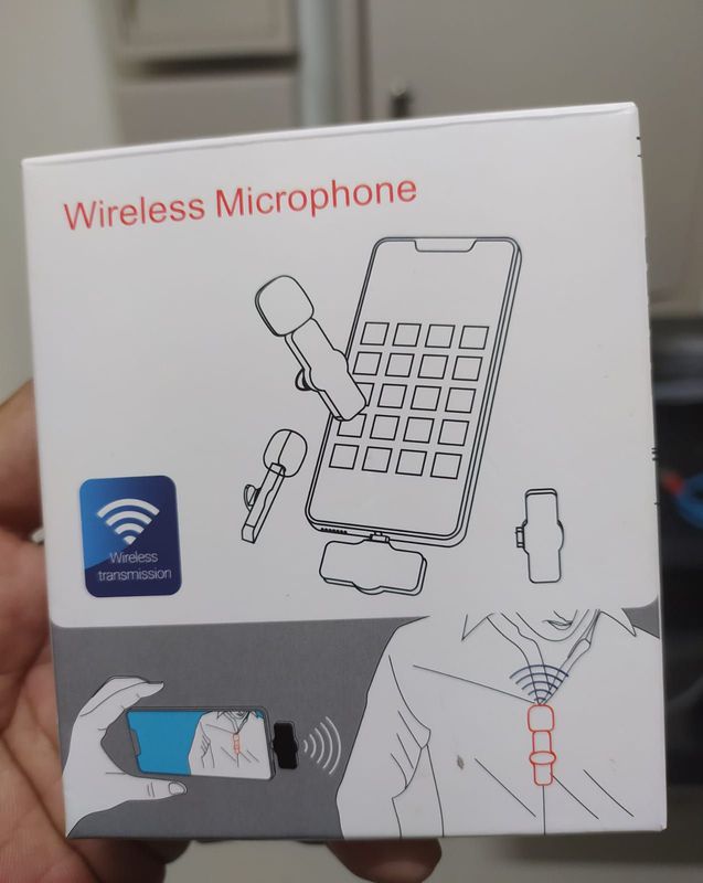 Microphone Wireless dengan Receiver usb type C