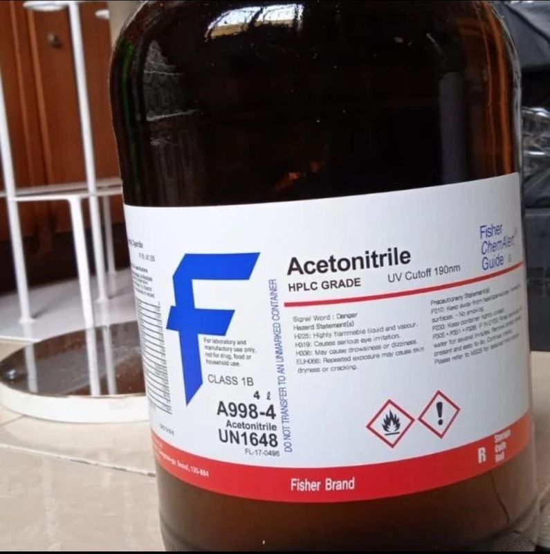 ACETONITRILE HPLC GRADE, 4L, FISHER CHEMICAL