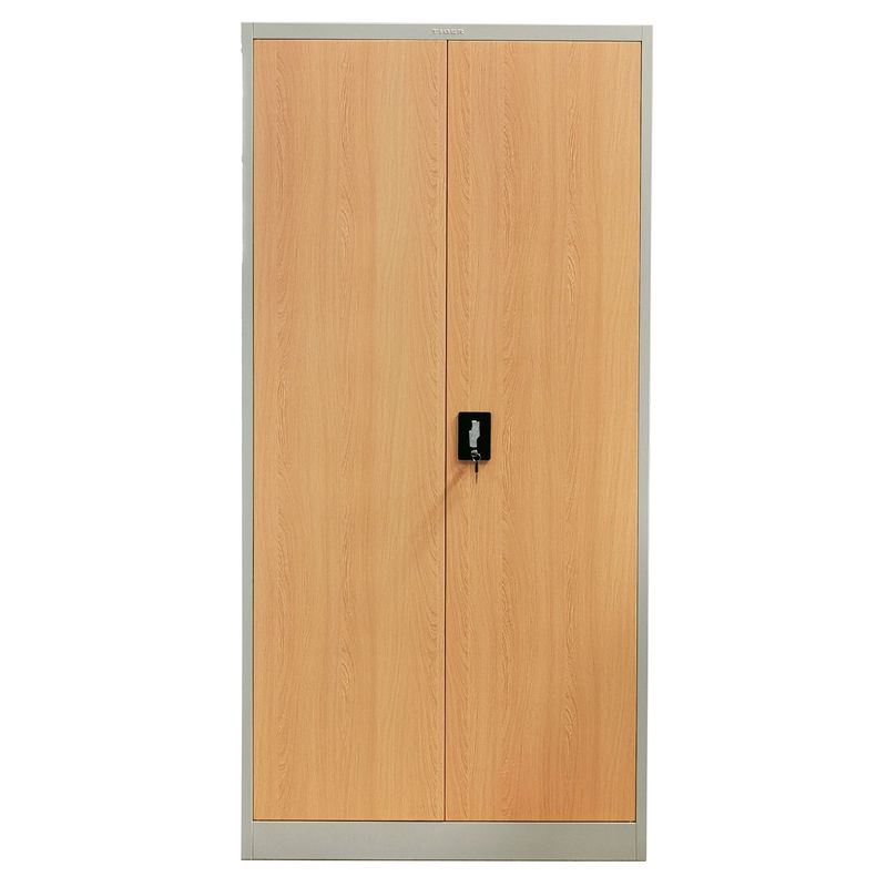 TIGER STEEL CUPBOARD CC-DZA (2 PINTU AYUN PLAT + LOCKER)