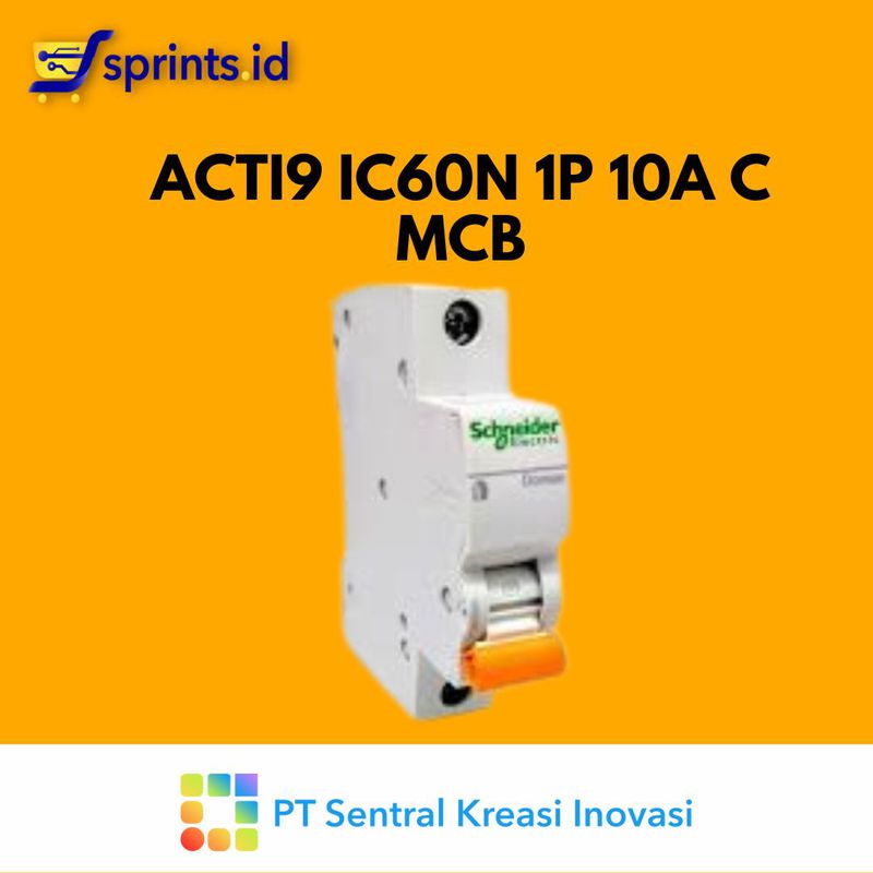 ACTI9 IC60N 1P 10A C MCB