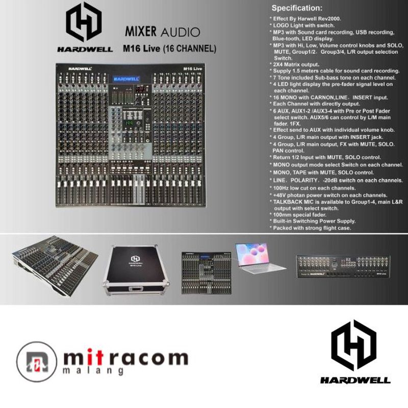 Hardwell Mixer M16 LIVE