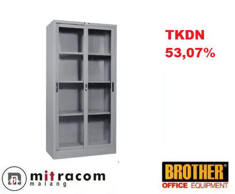 Brother B-304 Almari Tinggi Sliding Kaca (TKDN)