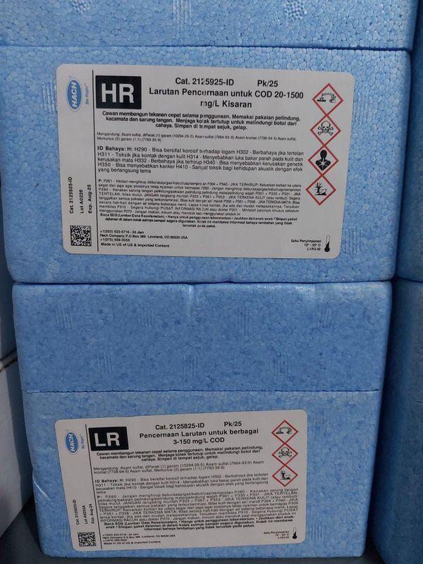 COD Digestion Vial, High Range Hach 2125925