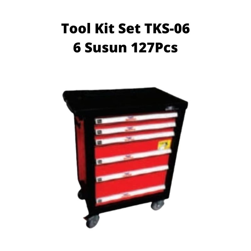 Tool Kit Set 6 Susun - 127pcs