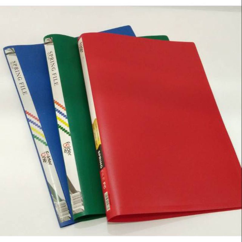 SPRING FILE FOLDER ONE F4