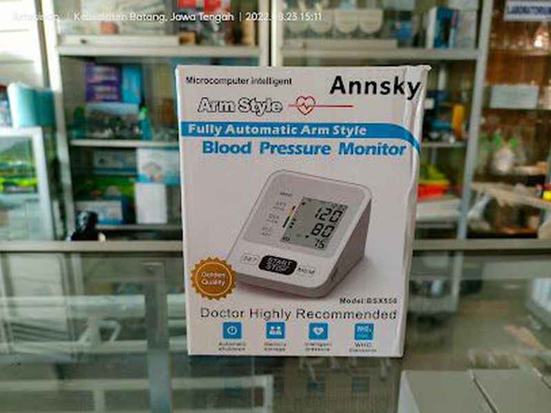 Tensimeter digital arm style Blood pressure monitor Full automatic arm