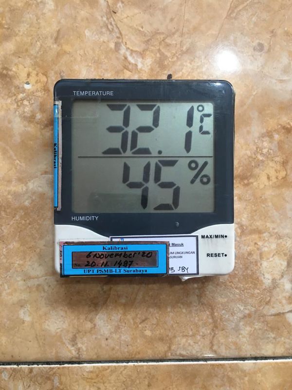 Kalibrasi Thermometer Ruang (Area Malang)