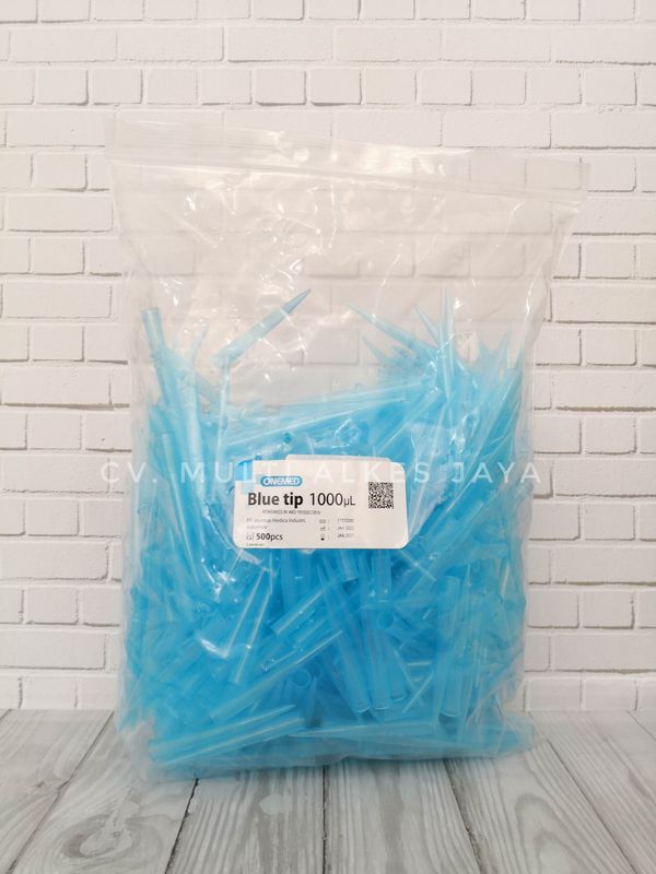 Blue Tip 1000 Mikroliter Onemed / Tip Biru 1000 Mikroliter
