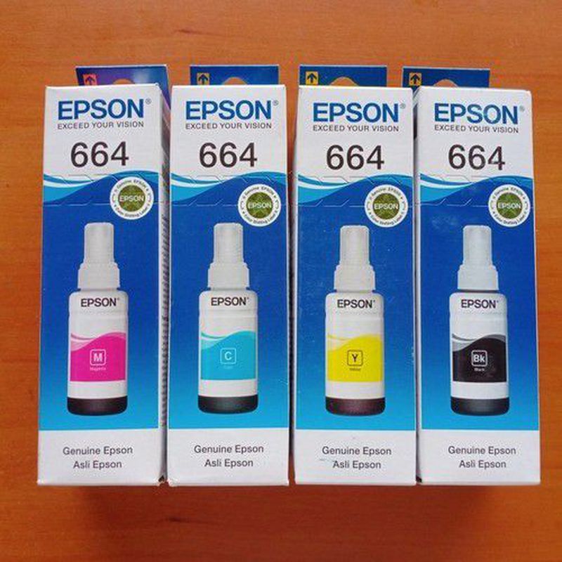 Tinta Epson 664 Original Biru 8645