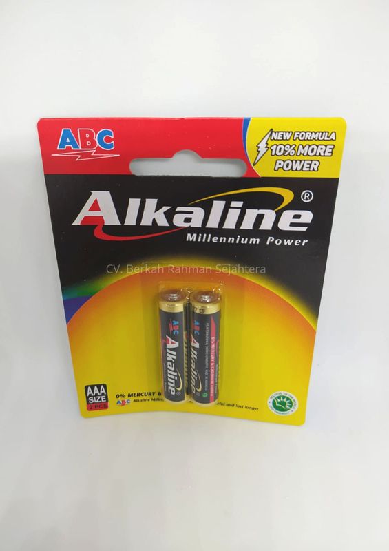 Batu baterai alkaline aaa isi 2