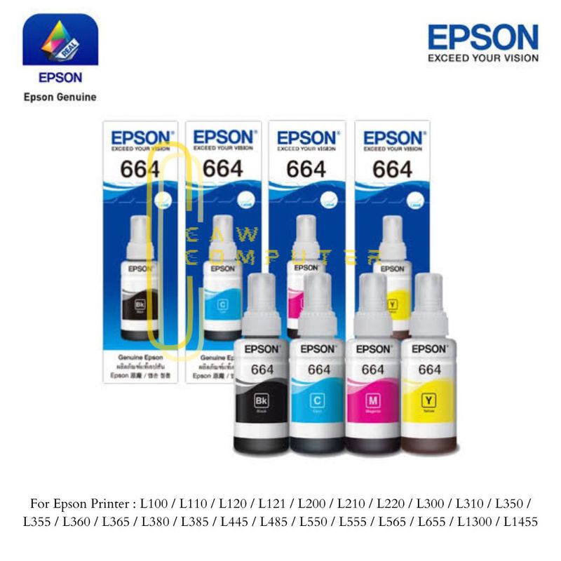 TINTA EPSON 664 - Black
