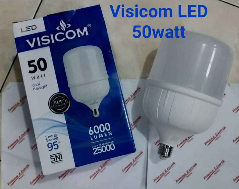 Lampu LED TBulb Visicom 50watt