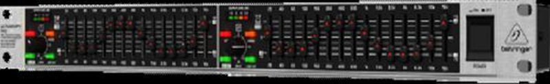 Equaliser BEHRINGER FBQ-1502HD + Socket