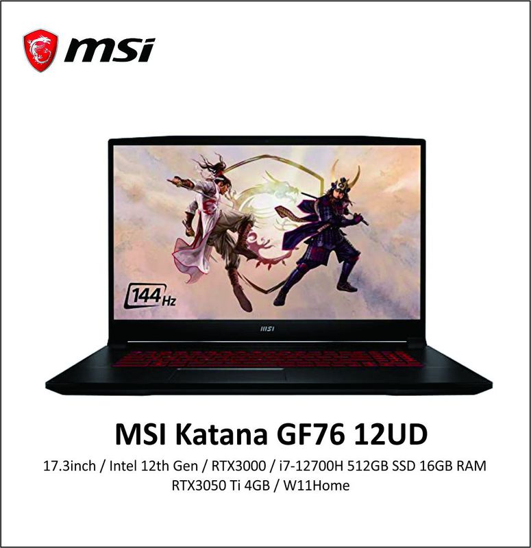 MSI Katana GF76 12UD 17,3