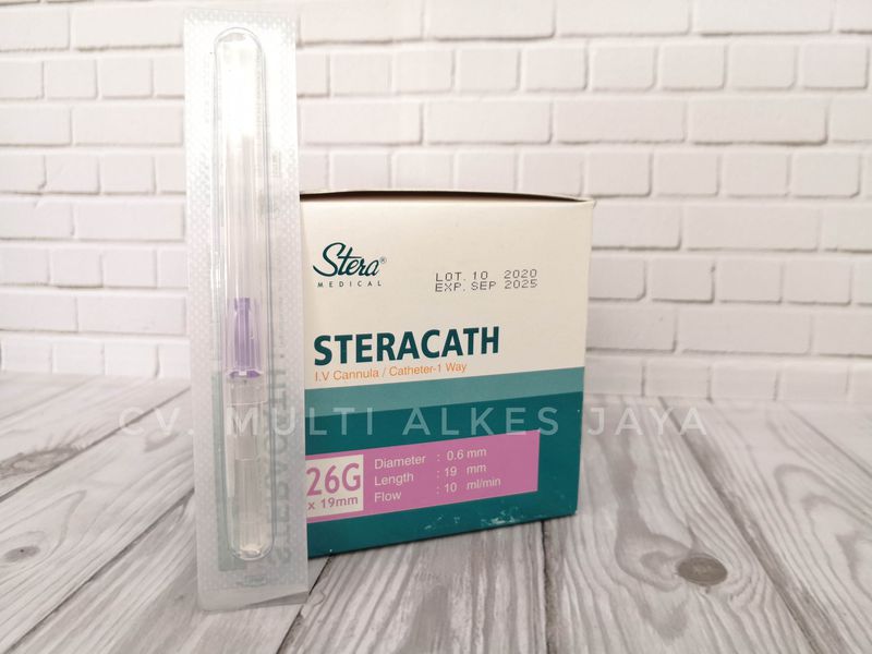 Inflo / Abbocath / IV Catheter / IV Cannula Merk Steracath 26G