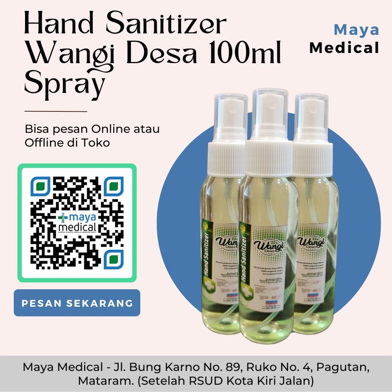 Hand Sanitizer Wangi Desa 100ml Spray